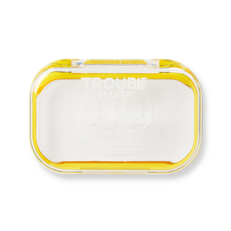 Trouble Maker Bad Press Setting Powder fixační pudr odstín No Comment Translucent 4.5 g