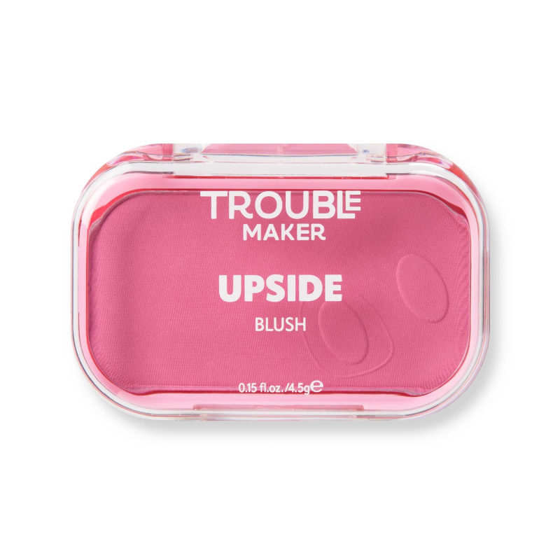 Trouble Maker Upside Powder Blush pudrová tvářenka odstín On the Brightside 4.5 g