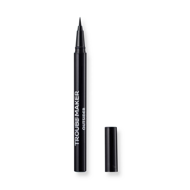 Trouble Maker Outsider precizní tekutá oční linka odstín Black 0.5 ml