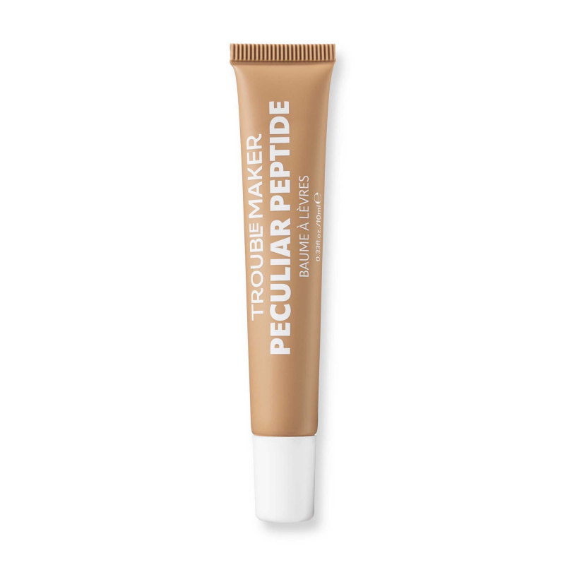Trouble Maker Peculiar Peptide balzám na rty odstín Vanilla Nude 10 ml