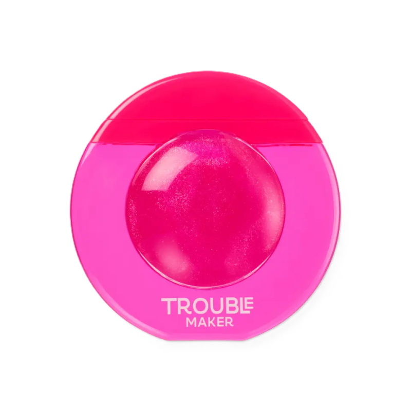 Trouble Maker Bubble Trouble Lip Gloss lesk na rty odstín Phee Pink 12 ml