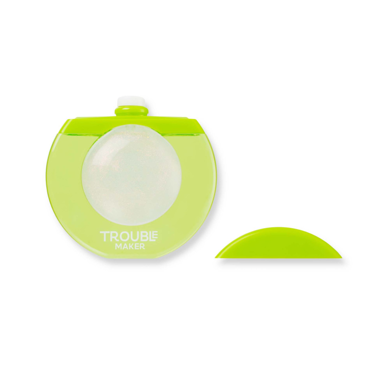 Trouble Maker Bubble Trouble Lip Gloss lesk na rty odstín Elijah Clear 12 ml