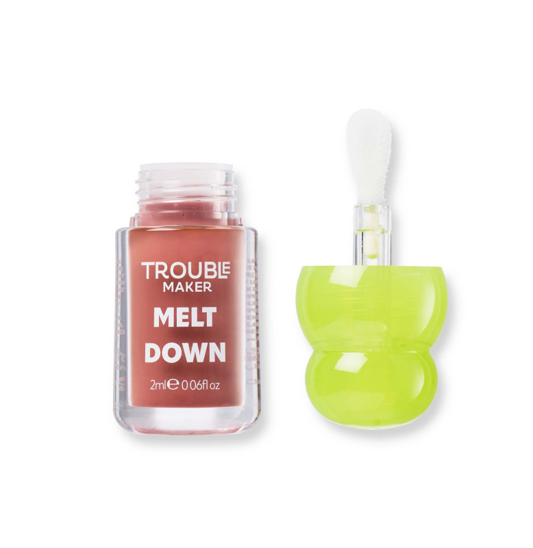 Trouble Maker Olej na rty Melt Down Lip Oil 2 ml Slip n Slide Nude