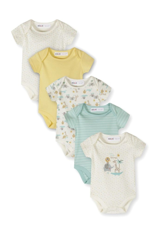 Body kojenecké 5pack Minoti NOSBABYPACK2 - 80/86 | 12/18m