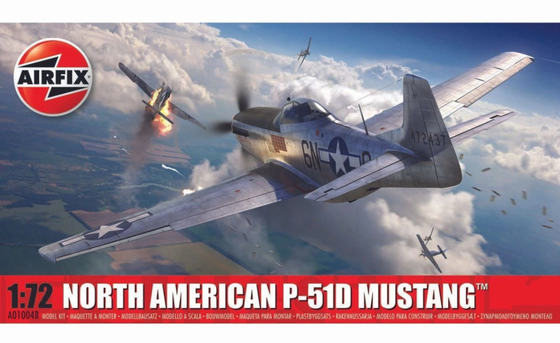 Airfix North American P 51D Mustang A01004 1:72