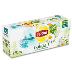 Lipton Herbs of the World - bylinný čaj - heřmánek a citronová tráva