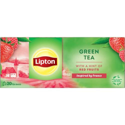Lipton - zelený čaj - Red Fruits