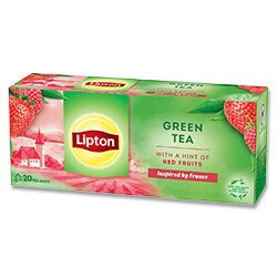 Lipton - zelený čaj - Red Fruits