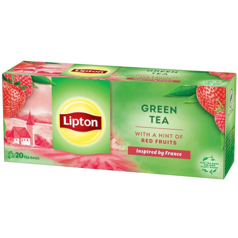 Lipton - zelený čaj - Red Fruits