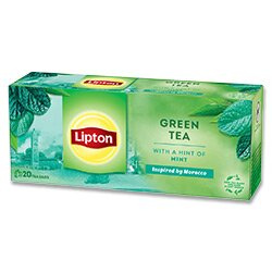 Lipton - zelený čaj - máta