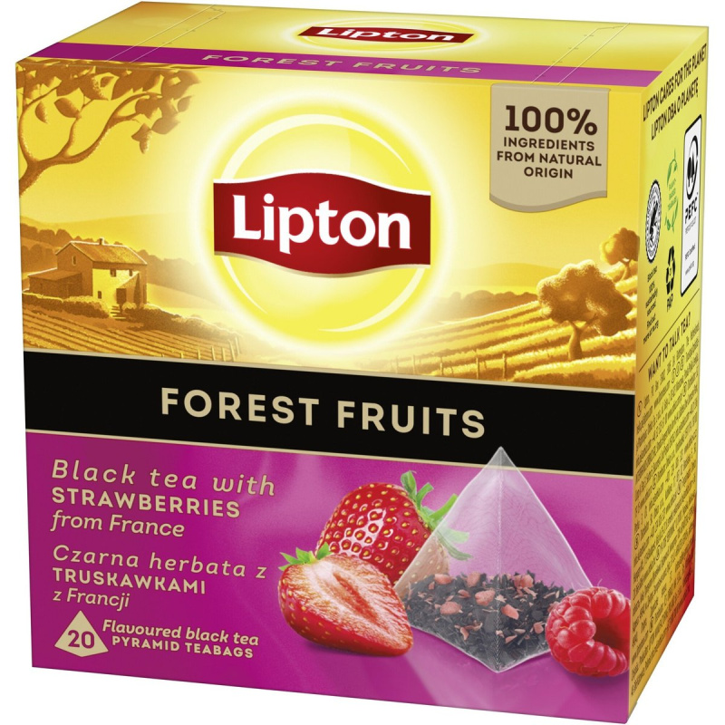Lipton Black Forest Fruits Pyramid