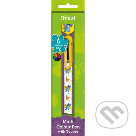 Lilo & Stitch šestibarevné pero