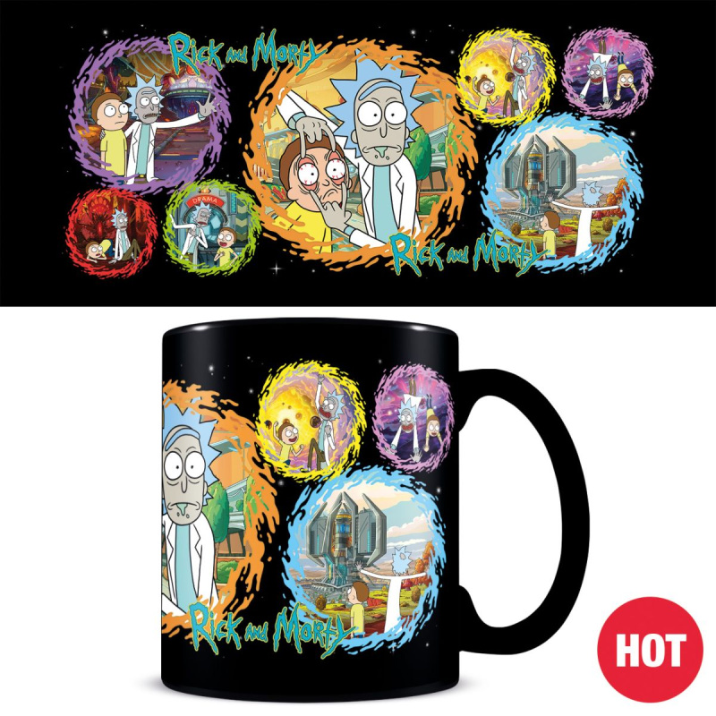 Měnící hrnek RICK AND MORTY 325 ml