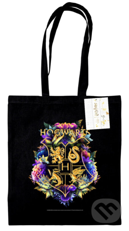 Shopping taška na rameno Harry Potter: Farebný Bradavický erb