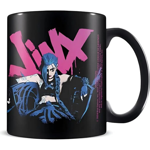 Hrnek Pyramid International Arcane - Jinx (černý) 300 ml Vícebarevná