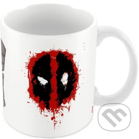 Keramický hrnček Marvel - Deadpool: Rozmazané logo