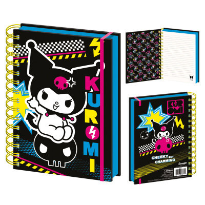 Kuromi Krúžkový blok A5