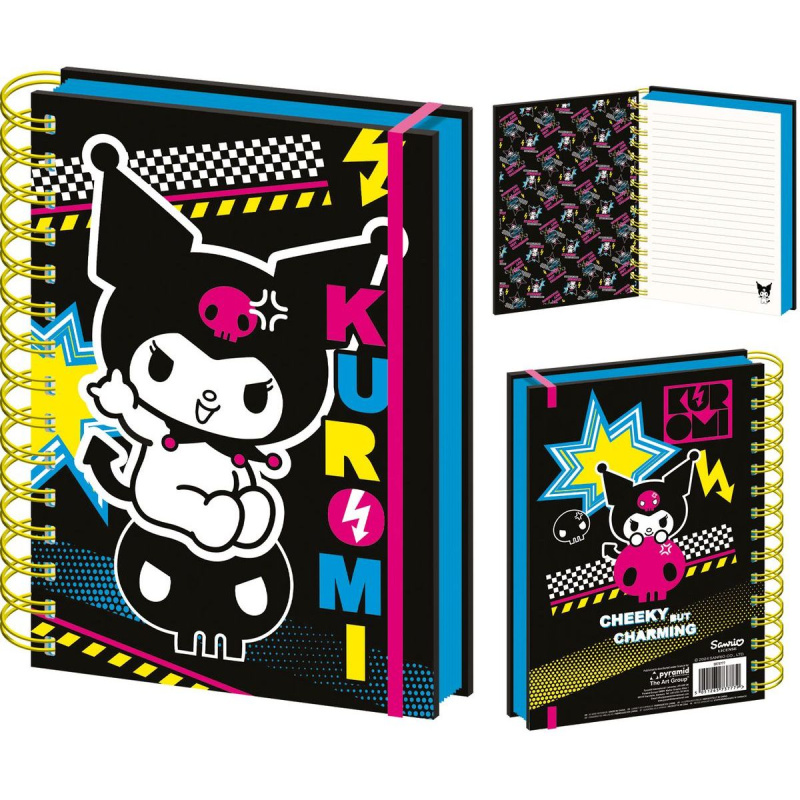 Kuromi Krúžkový blok A5