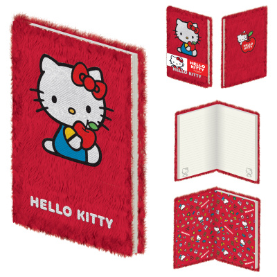 Hello Kitty plyšový blok A5 DPL10