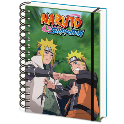 Kroužkový blok A5 Naruto