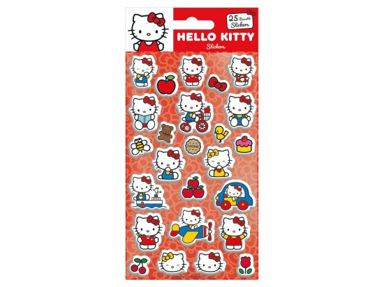 Hello Kitty 3D samolepky