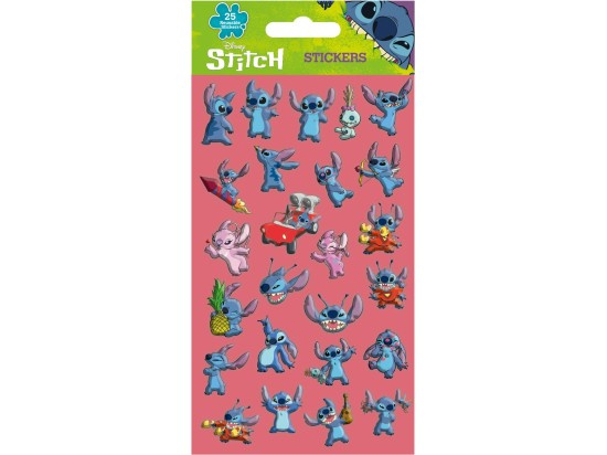 3D samolepky Lilo a Stitch