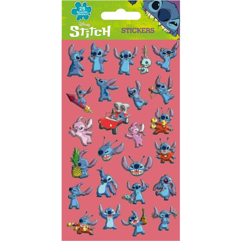 3D samolepky Lilo a Stitch