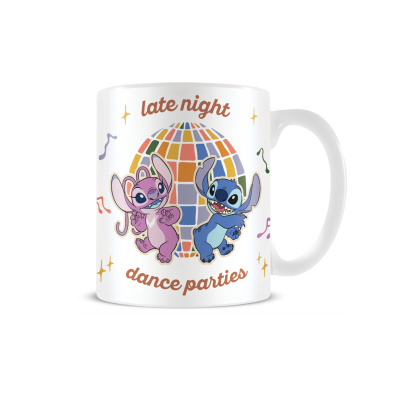 Keramický hrnek Lilo a Stitch Dance Parties 315 ml
