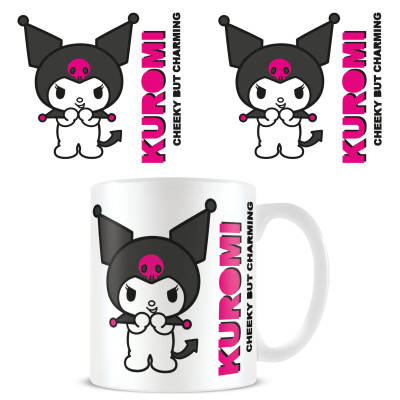 Keramický hrnek KUROMI Cheeky Character 315 ml