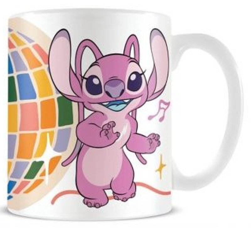 Keramický hrnek Lilo a Stitch Disco Ball 315 ml