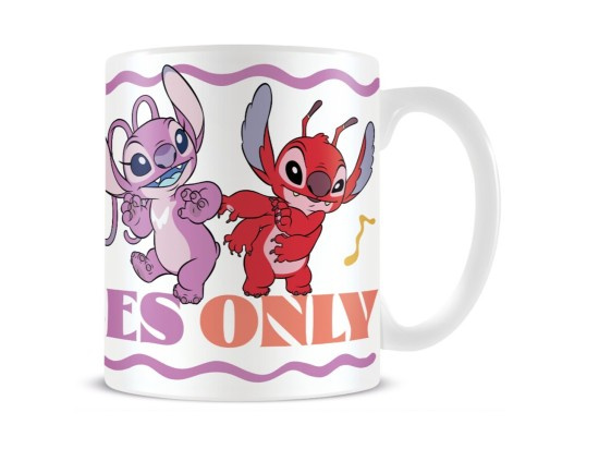 Keramický hrnek Lilo a Stitch Good Vibes 315 ml