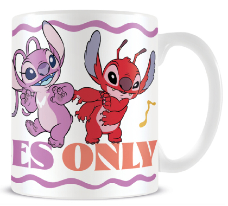 Keramický hrnek Lilo a Stitch Good Vibes 315 ml