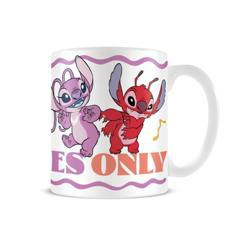 Keramický hrnek Lilo a Stitch Good Vibes 315 ml
