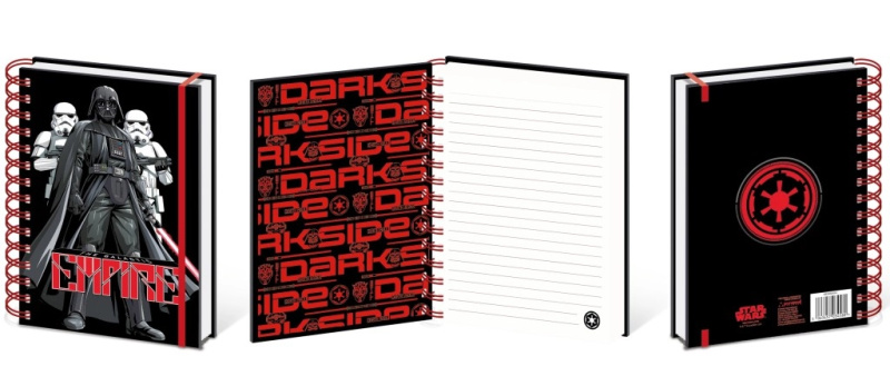 Star Wars Krúžkový blok A5 Dark Side