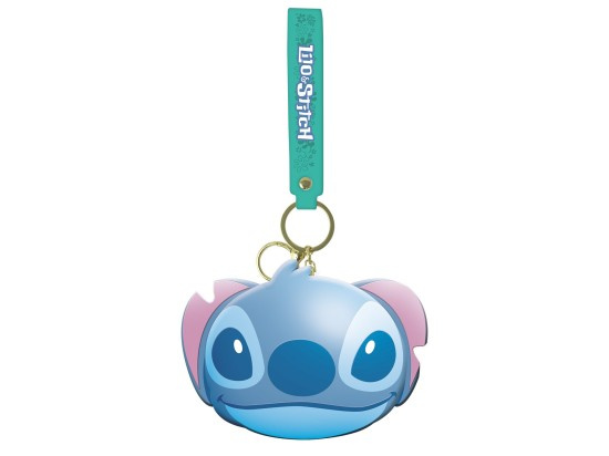 Klíčenka s mini peněženkou STITCH modrá