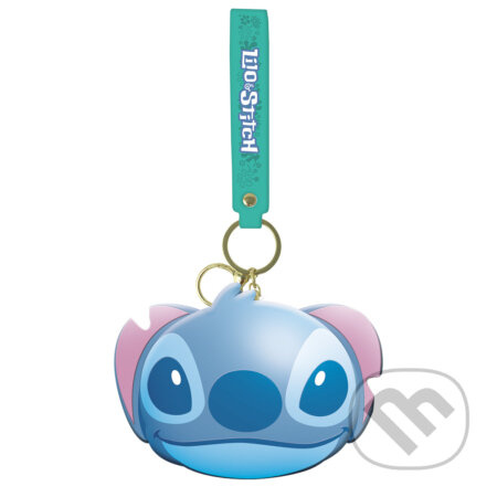 Klíčenka s mini peněženkou STITCH modrá