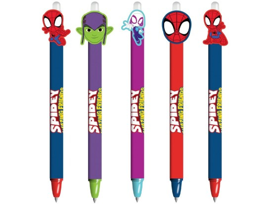 Spidey, gumovací gelové pero