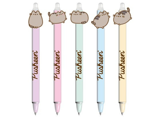 Pusheen gumovací gelové pero