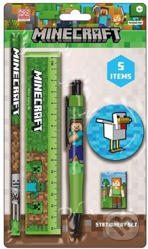 Minecraft školní set Essential Chicken