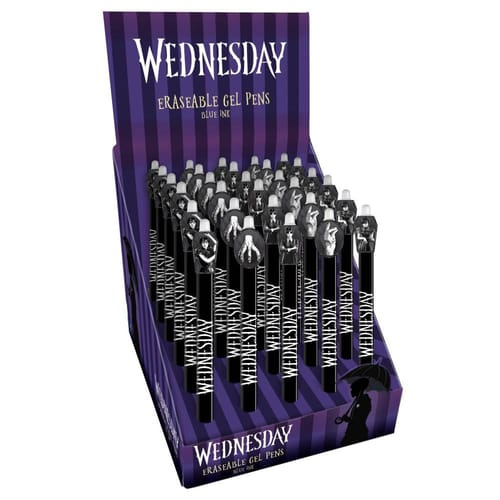 Wednesday gumovací gelové pero