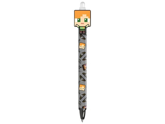 Minecraft gumovací pero - mix variant 1 ks