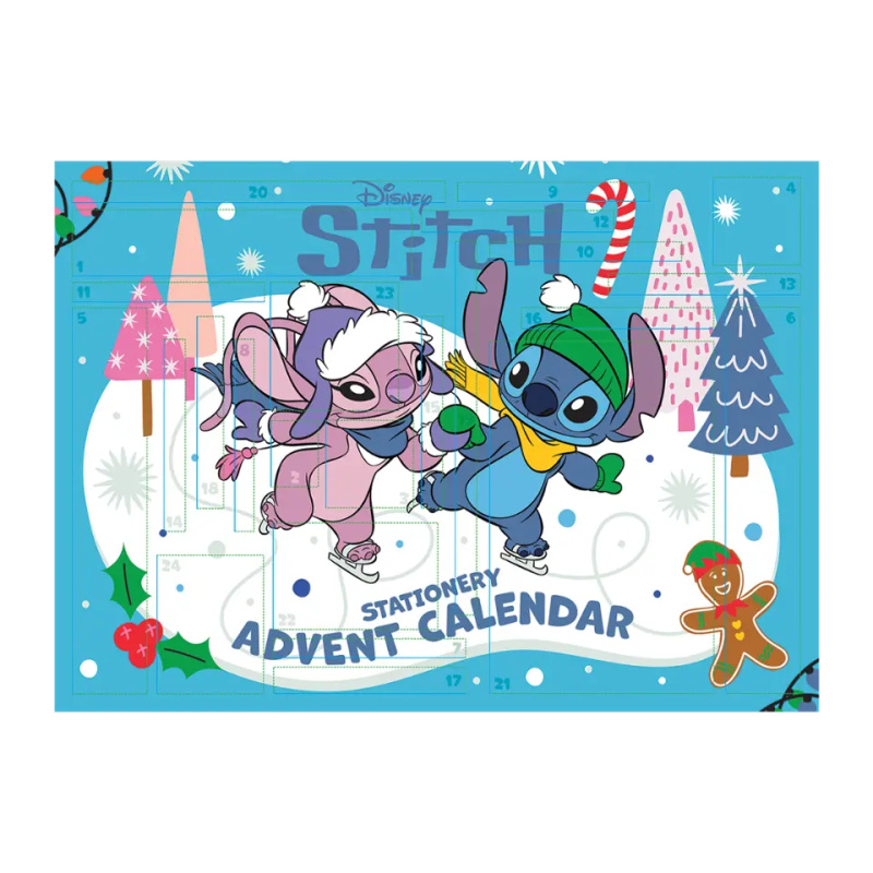 Adventní kalendář Lilo a Stitch (papírenský)