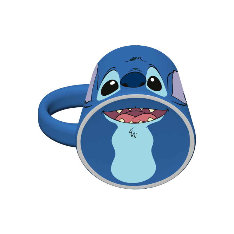 Keramický hrnek Lilo & Stitch s obličejem Stitch