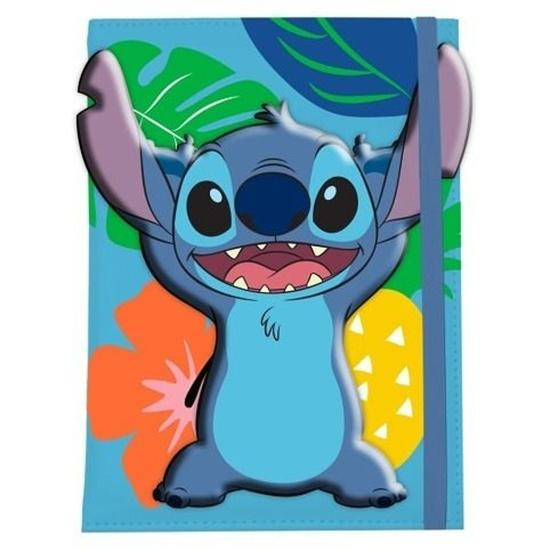Lilo a Stitch squishy blok A5 modrý DPL10 -  Autor Neuveden
