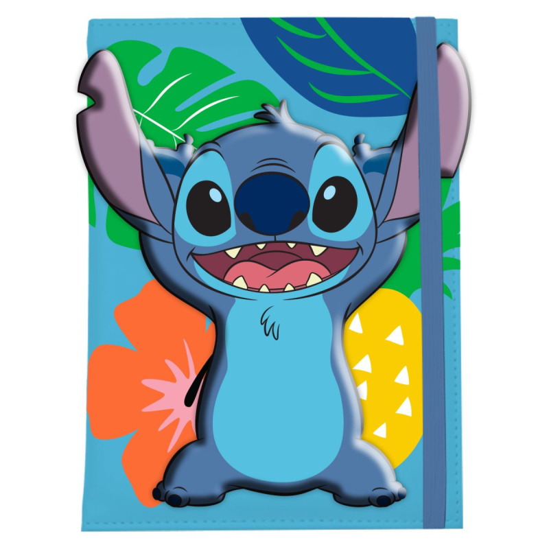 Lilo a Stitch squishy blok A5 modrý DPL10 -  Autor Neuveden