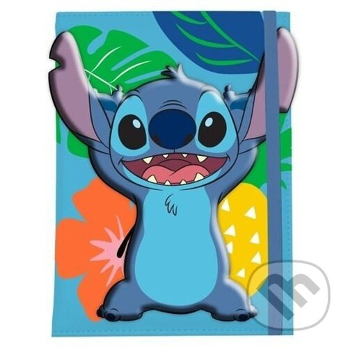 Lilo a Stitch squishy blok A5 modrý DPL10 -  Autor Neuveden