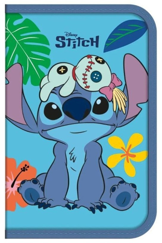 Lilo a Stitch naplněný školní penál modrý