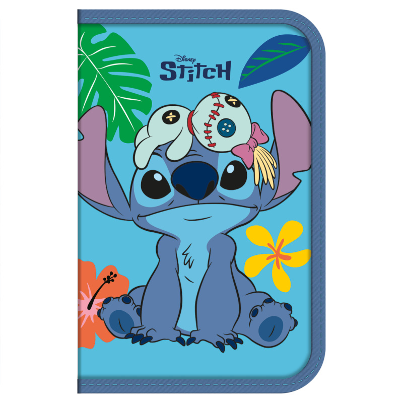 Lilo a Stitch naplněný školní penál modrý
