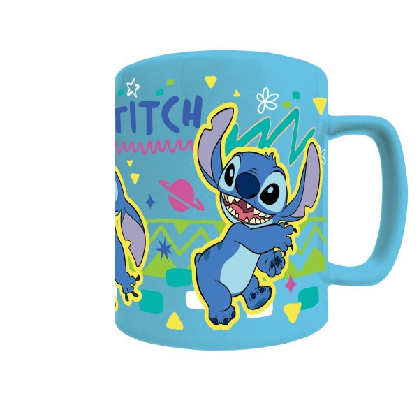 Hrnek s návlekem Pyramid International Lilo a Stitch - Stitch modrý