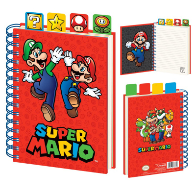 Super Mario spirálový blok A5 s oddělovači